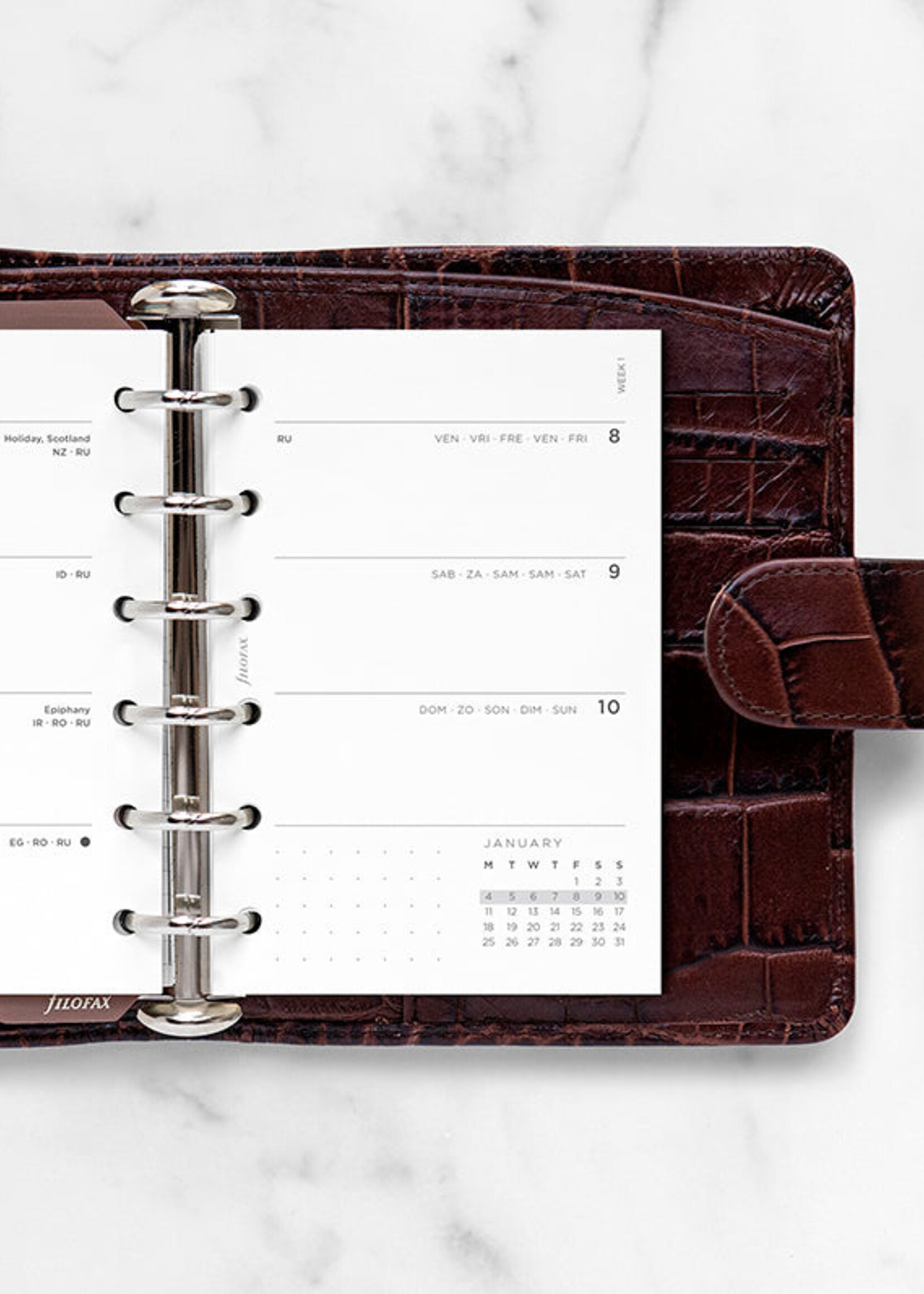 Filofax Minimal WTV Diary Refill Pack