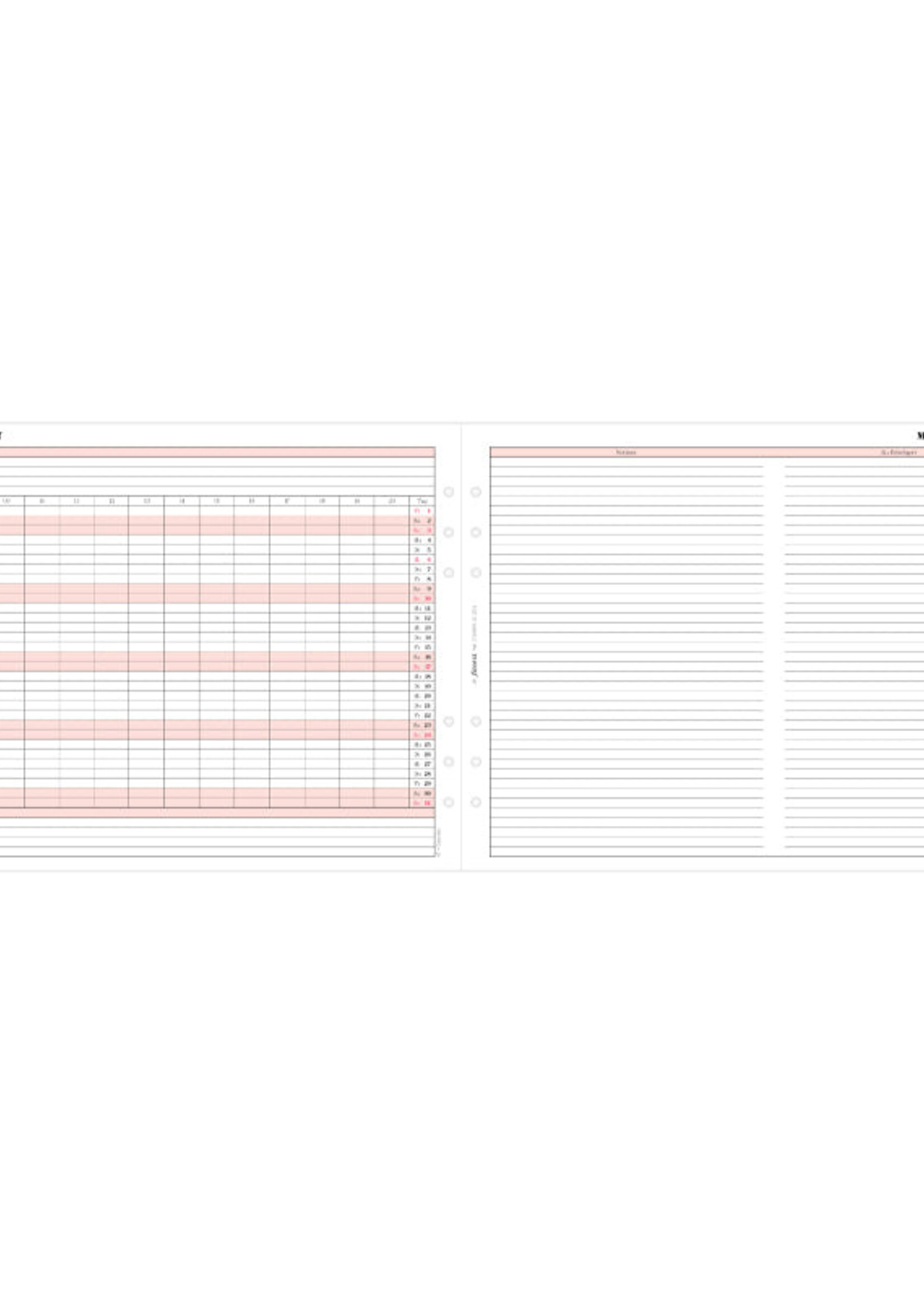 Filofax A5 Prof.Monatspl. (D)2027