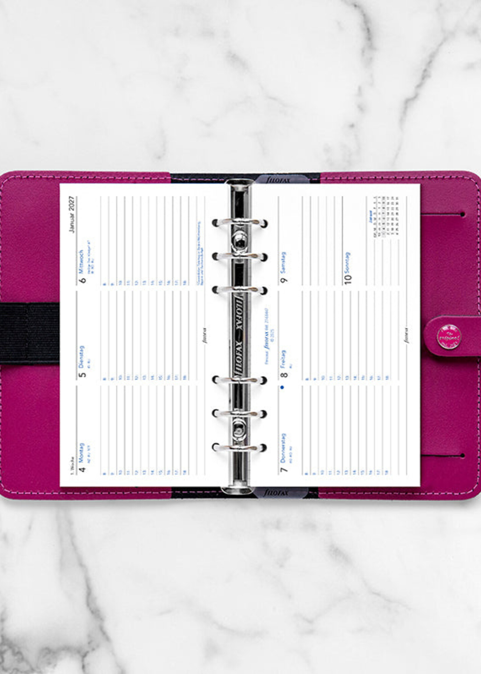 Filofax PER 1W/2S. horiz.(D)2027