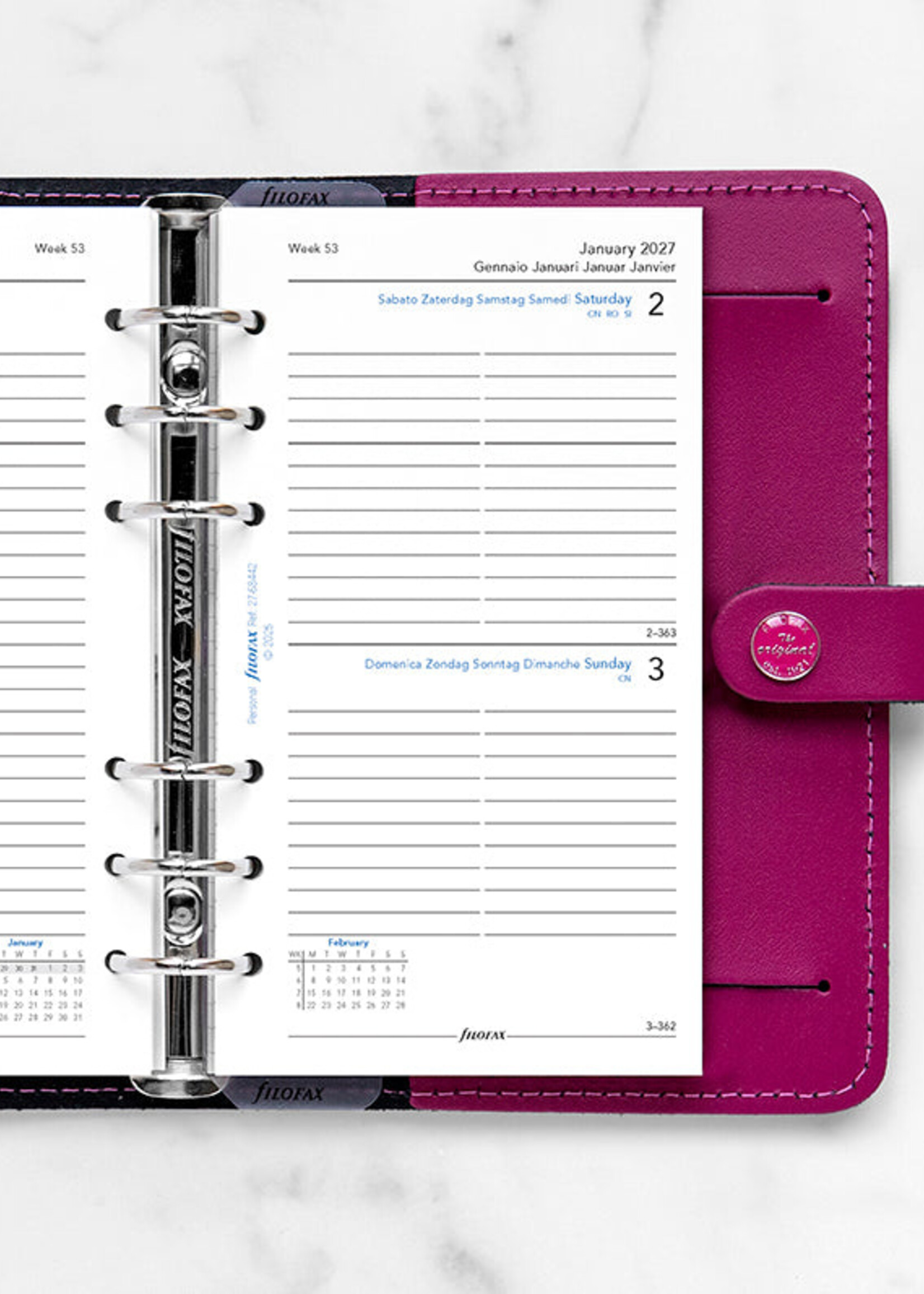 Filofax PER 1T/1S (M)2027