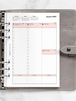 Filofax Kalendereinlage A5 2027, 1 Woche / 2 Seiten, deutsch, Professional