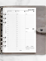 Filofax Kalendereinlage A5 2027, 1 Woche / 2 Seiten, deutsch, Multifit
