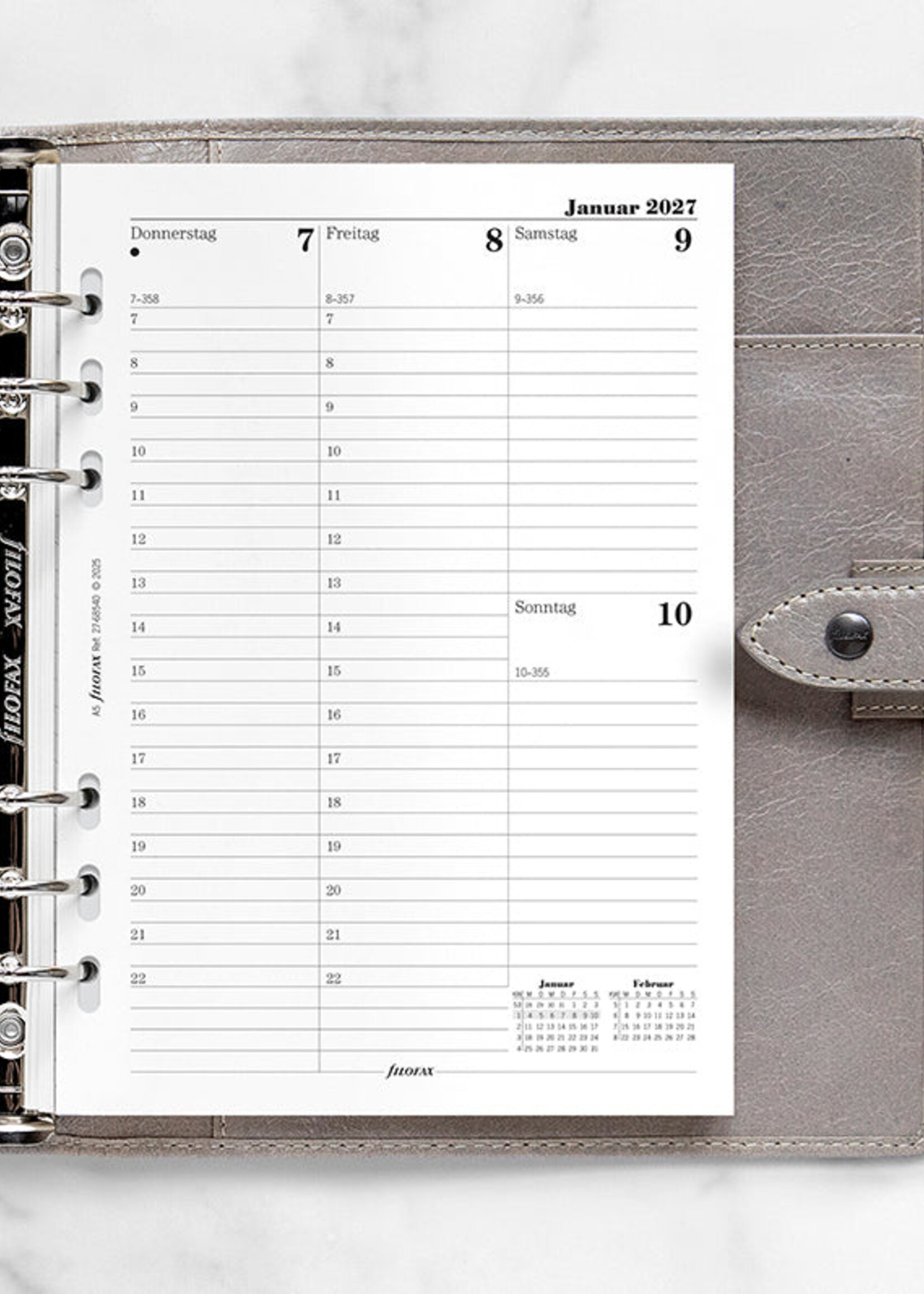 Filofax A5 Multi 1W/2S (D)2027