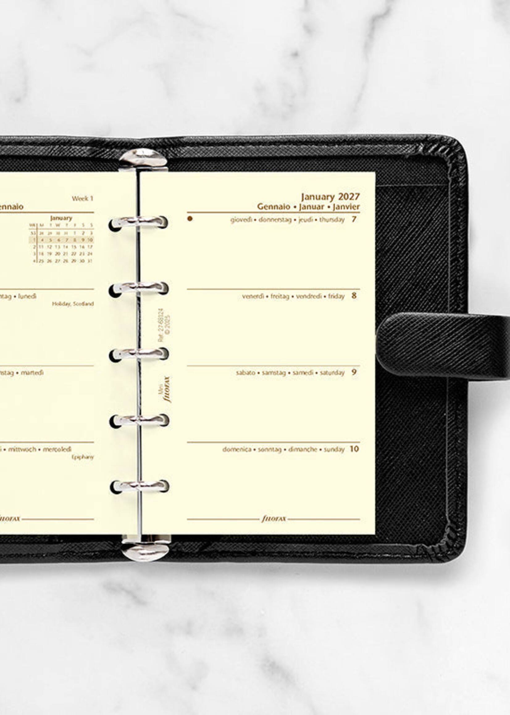Filofax MIN 1W/2S cotton cr.(M)2027