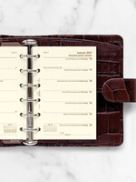Filofax PKT 1W/1S cotton cr.(M) 2027