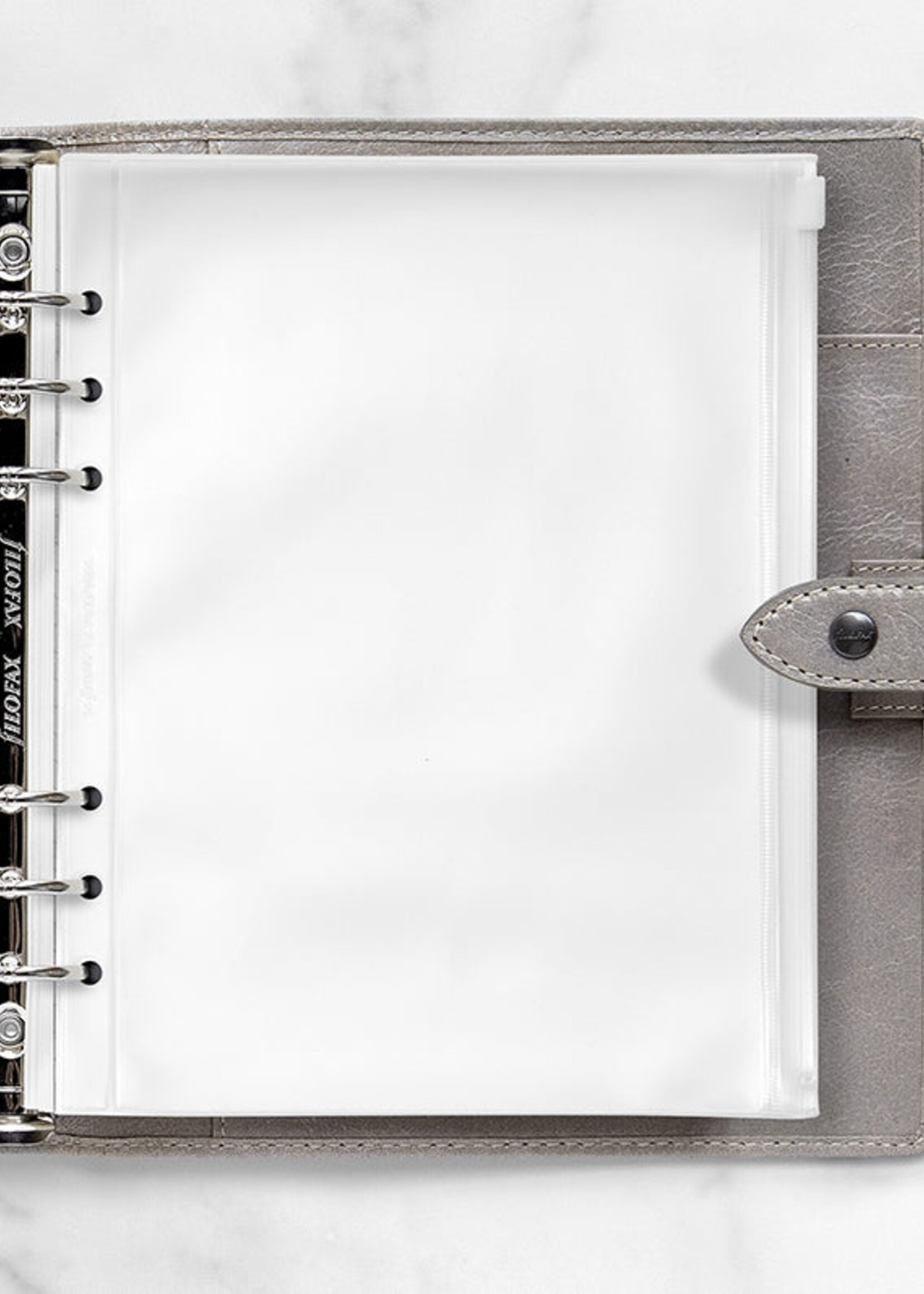 Filofax A5 Kunststofftasche mit Reissv