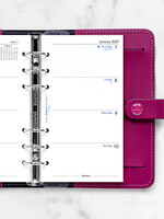 Filofax Kalendereinlage Personal 2027, 1 Woche / 2 Seiten, englisch, Recyclingpapier
