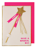 Meri Meri Magic Wand Birthday Card