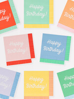 Meri Meri Mixed Happy Birthday Small Nap