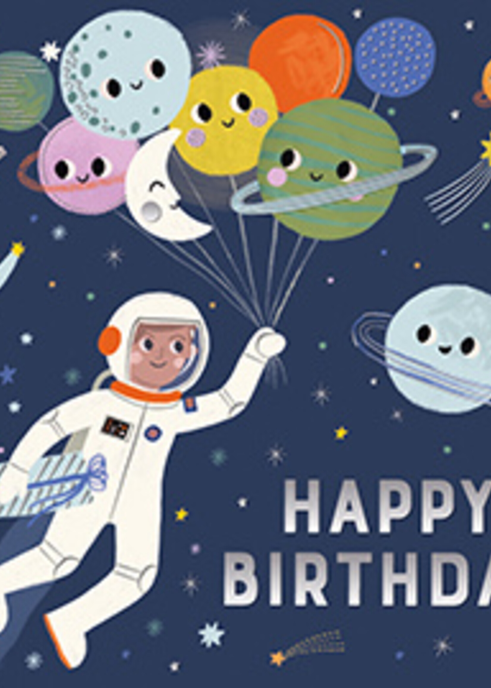 LEGAMI Grußkarte Space Balloons