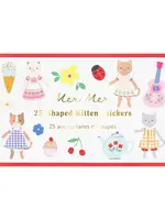 MERI MERI Kitten Club Shaped Stickers