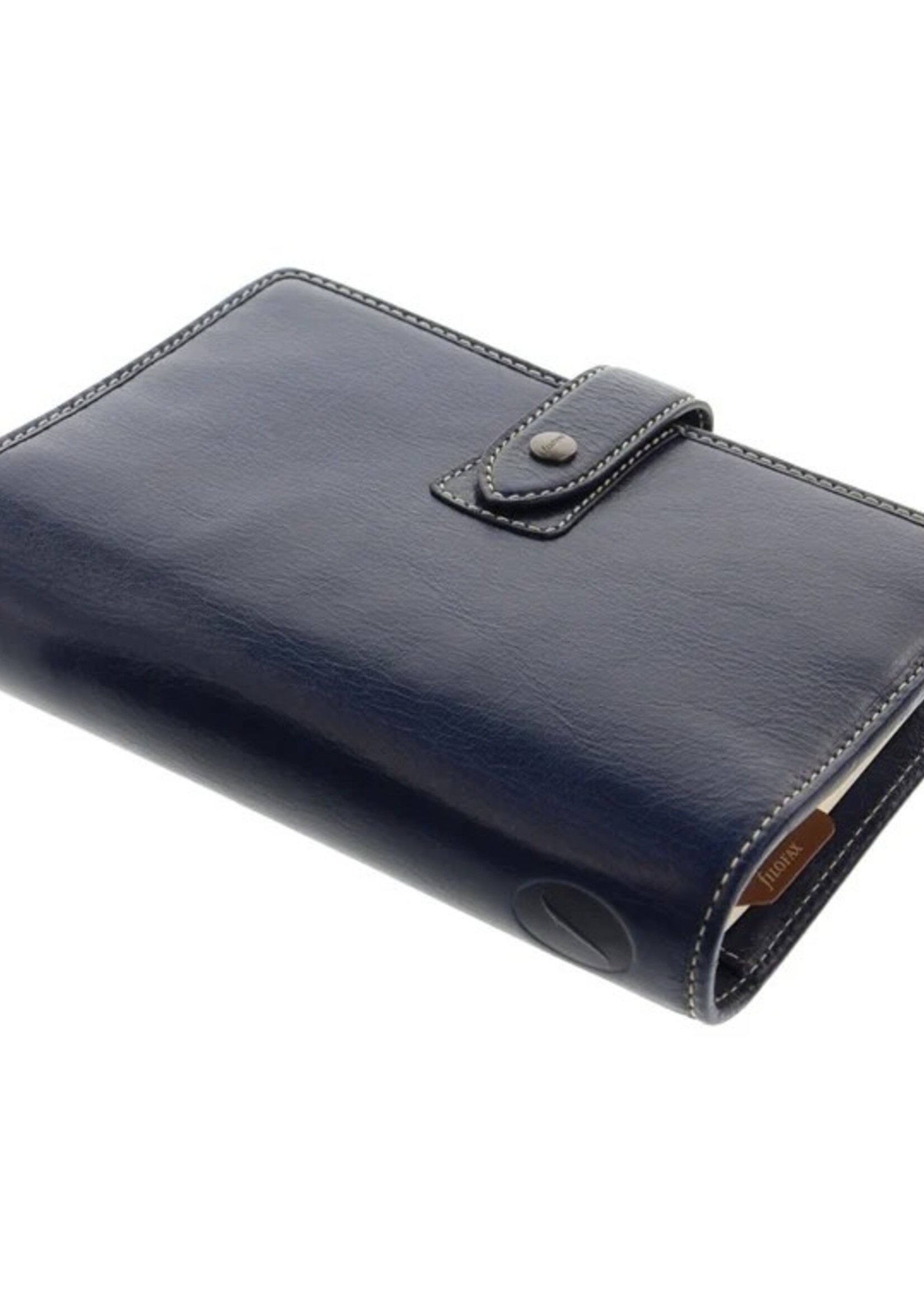 Filofax Malden Organiser Personal, Leder, Navy (Dunkelblau)