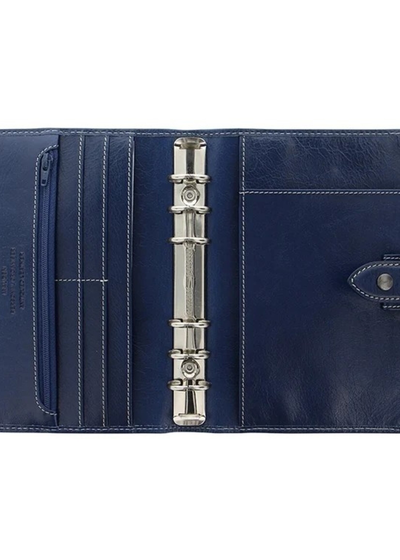 Filofax Malden Organiser Personal, Leder, Navy (Dunkelblau)