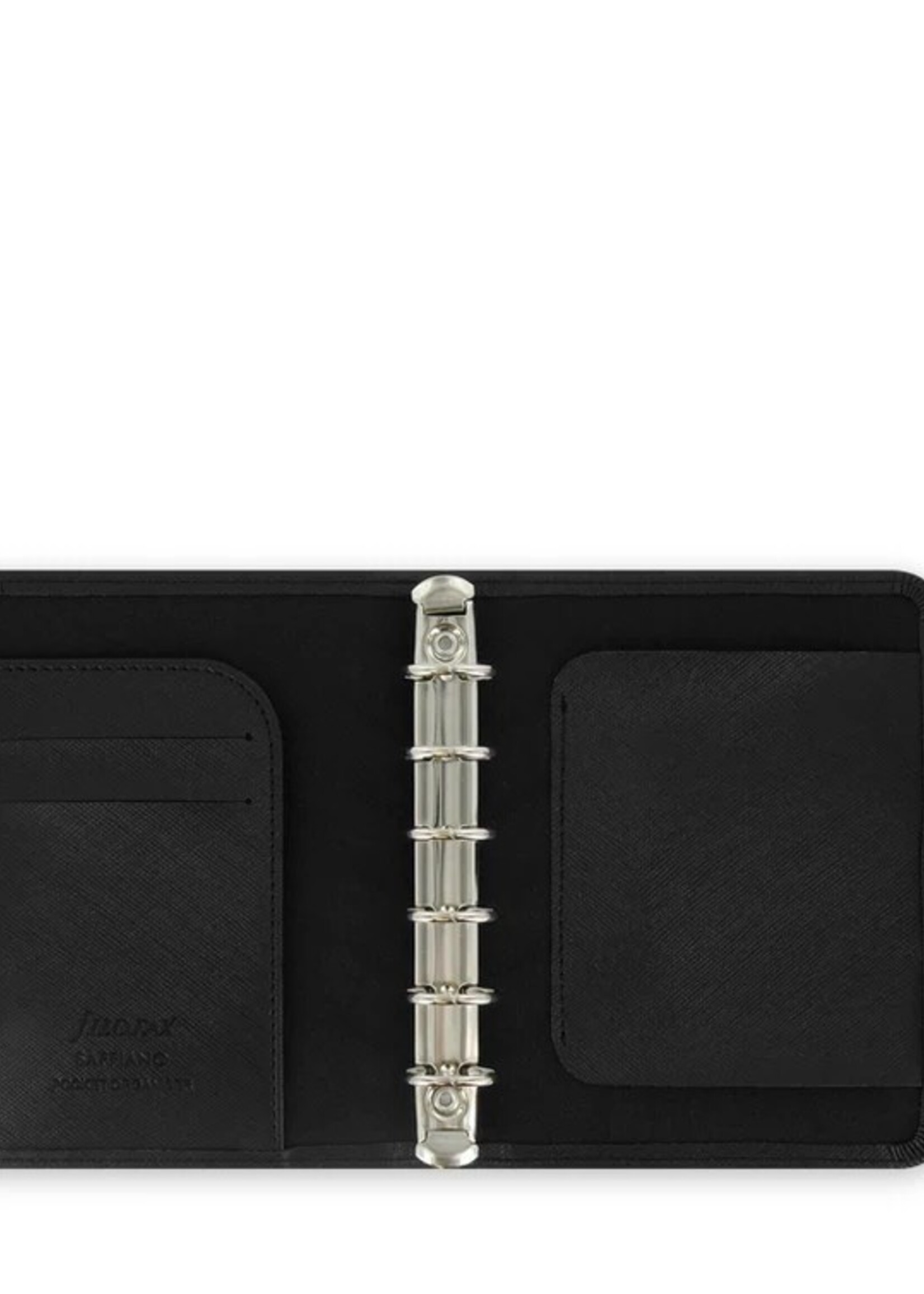 Filofax Saffiano Pocket Organizer Blac