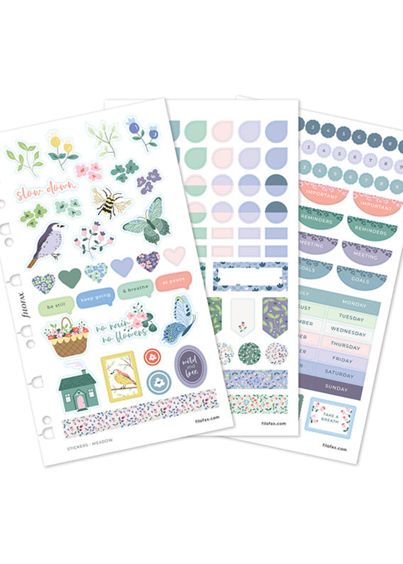 Filofax Meadow Stickers