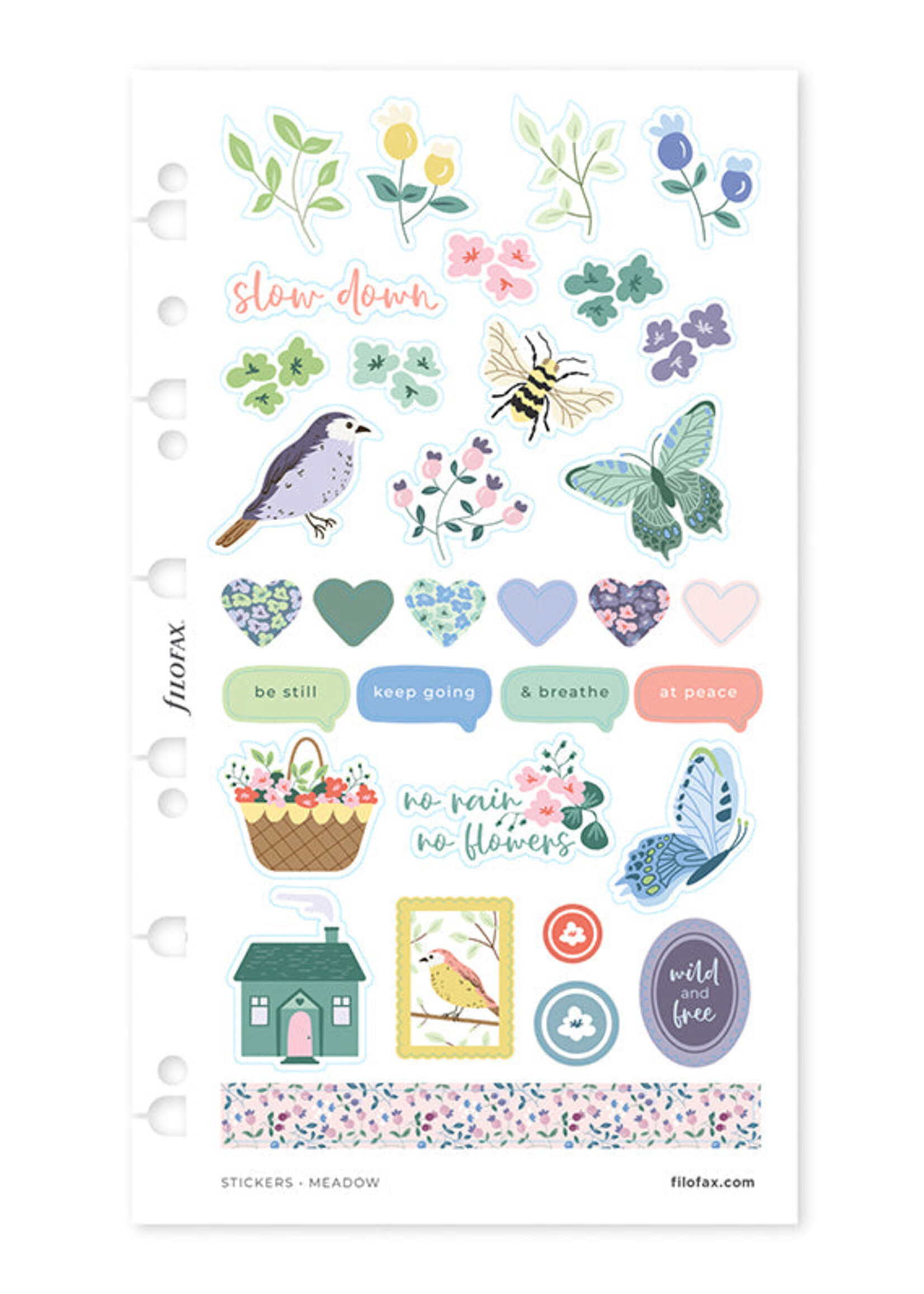 Filofax Meadow Stickers