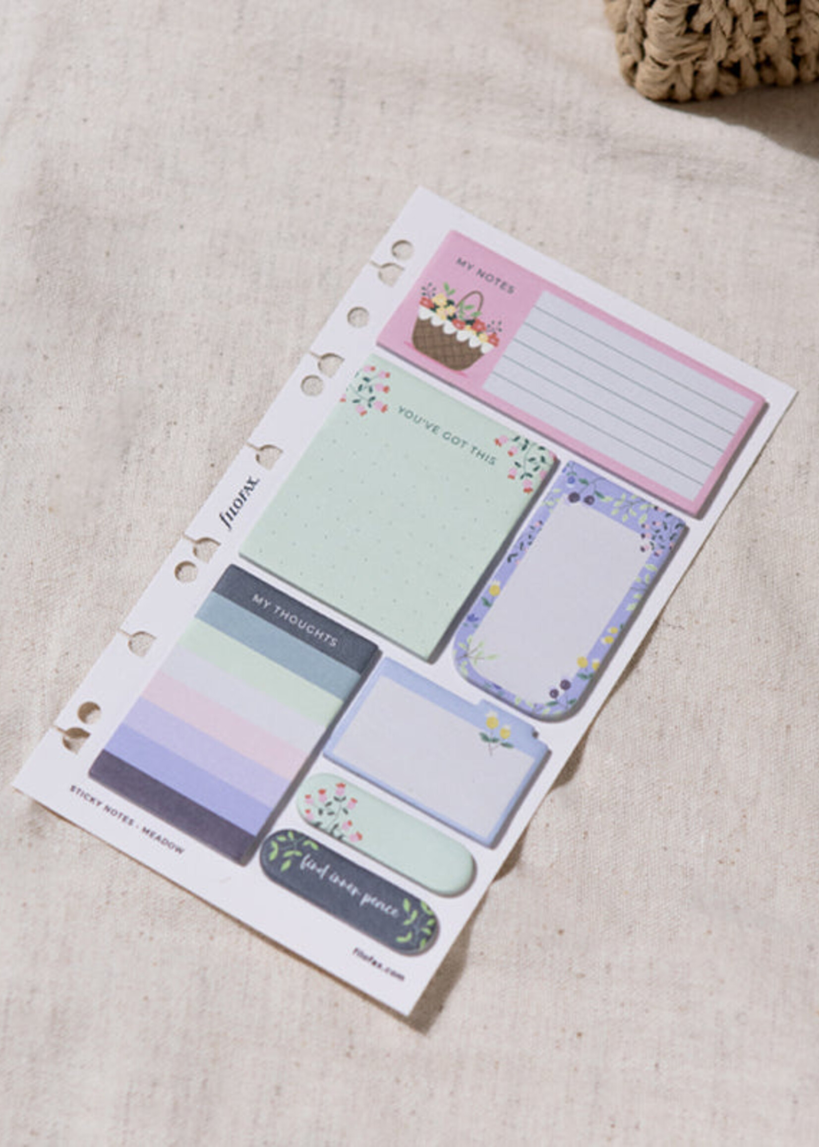 Filofax Meadow Sticky Notes