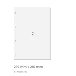 Filofax Kalender Einlagen A4
