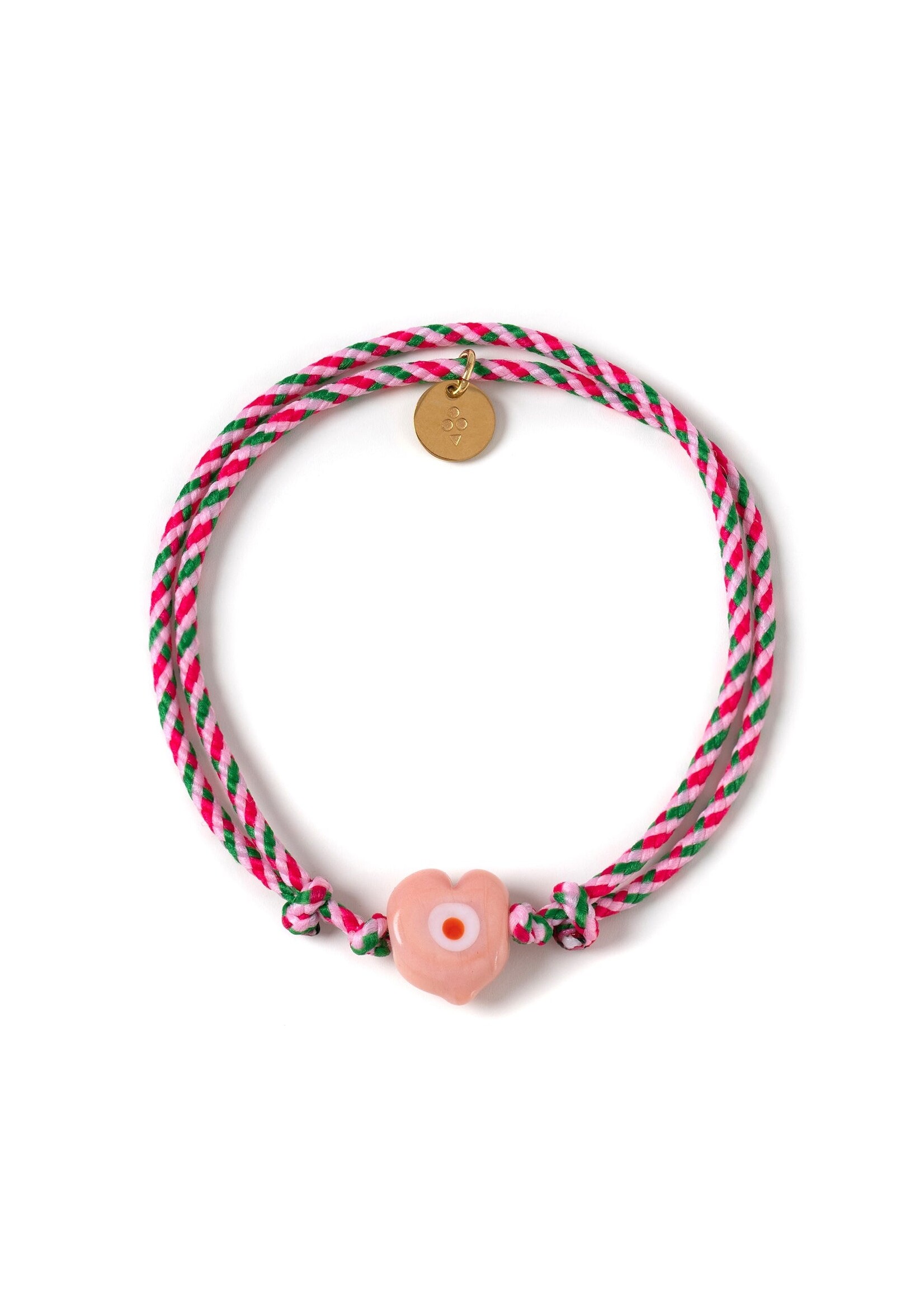 Sorbet Island GUARDIAN HEART GLASS BEADS