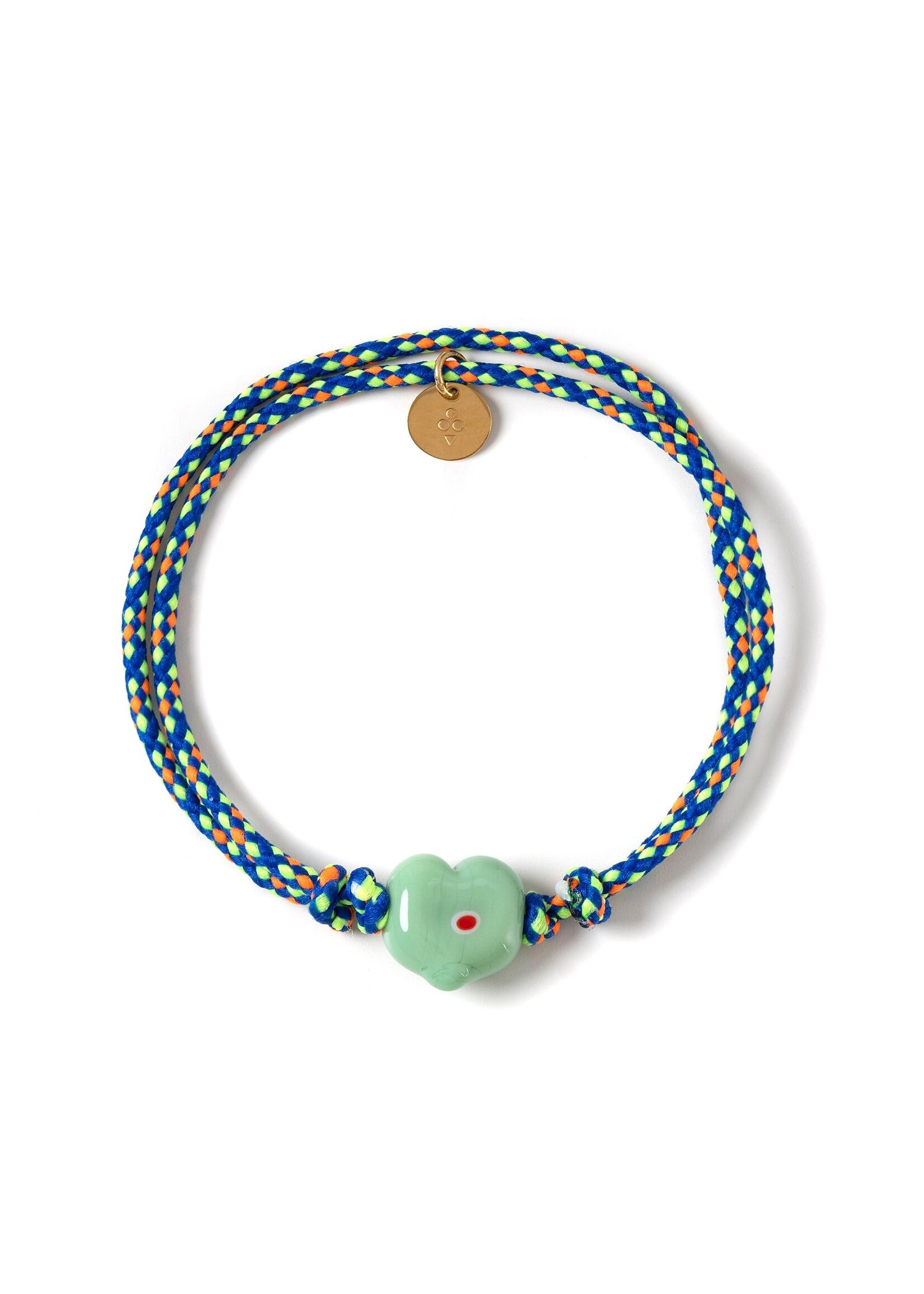 Sorbet Island GUARDIAN HEART GLASS BEADS
