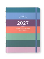 Filofax Ultimate Life Companion A5 Planer 2027, Colour Stripes Soft