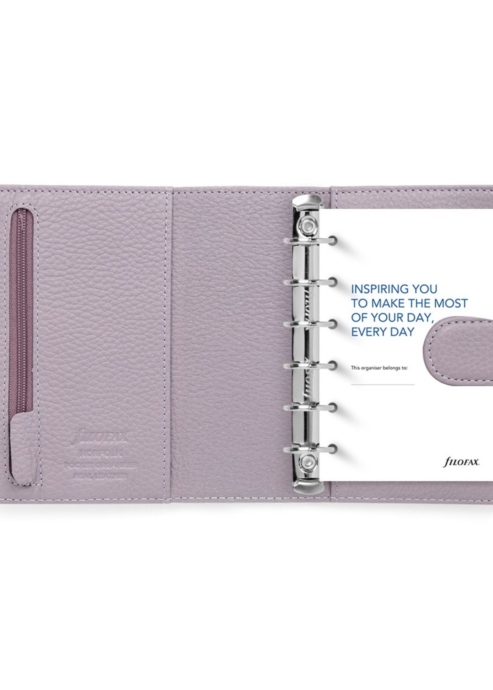 Filofax Norfolk Organiser Pocket Modular, Lavender