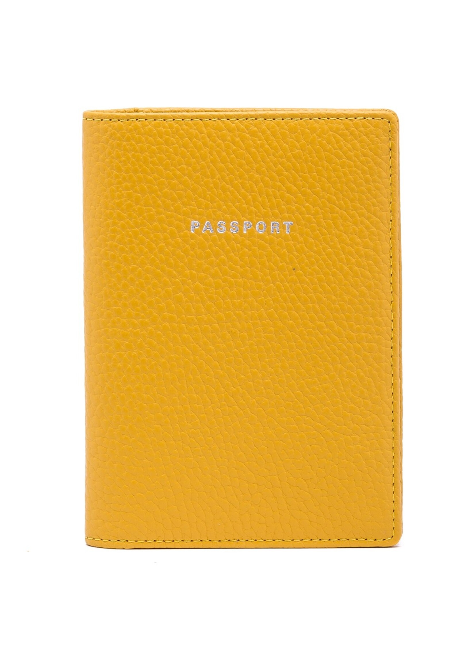 Fabriano Boutique Reisepasshülle Leder 10x14 – Gelb