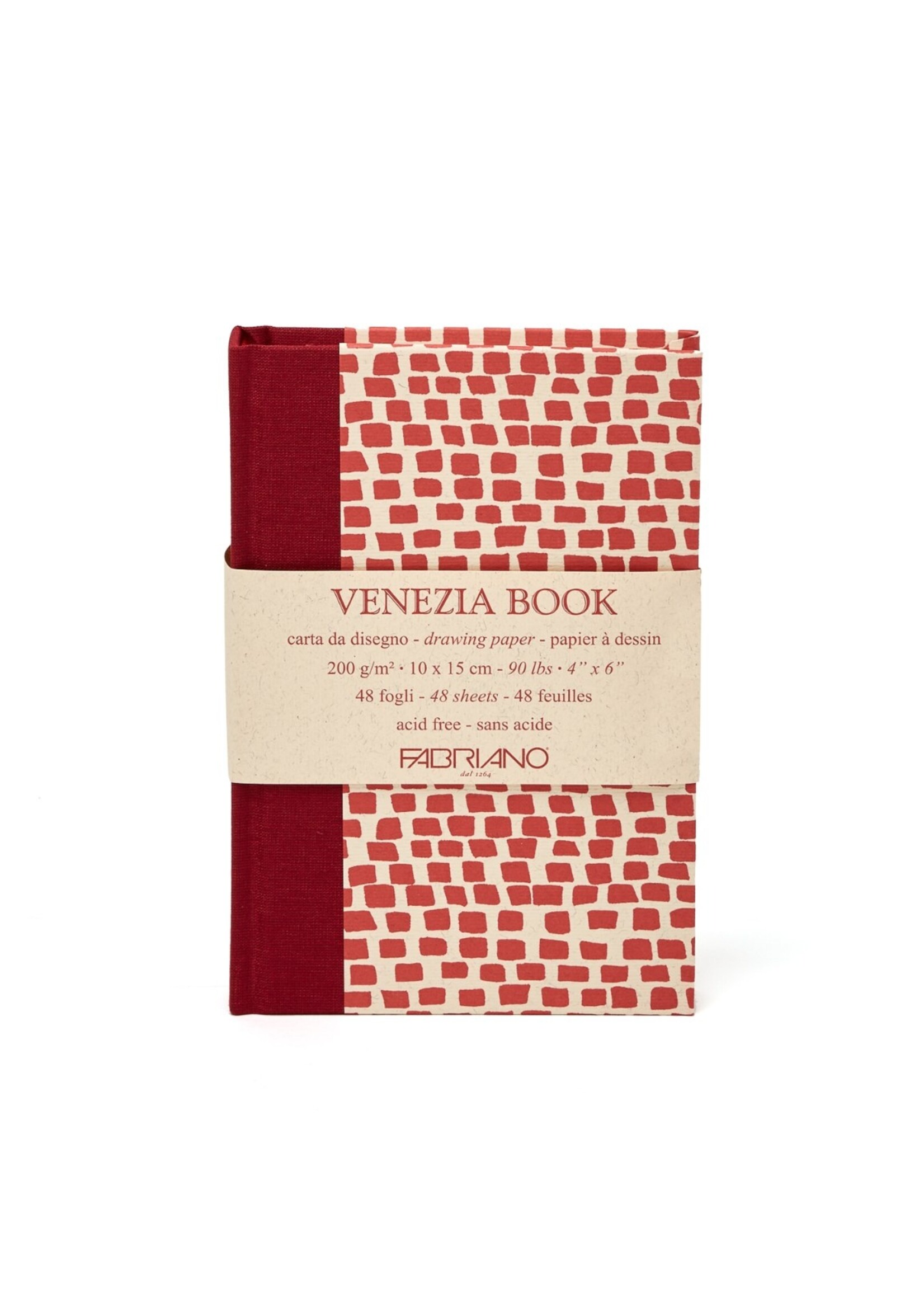 Fabriano Boutique Skizzenbuch Venezia 10x15 – 200 g/m², Hardcover