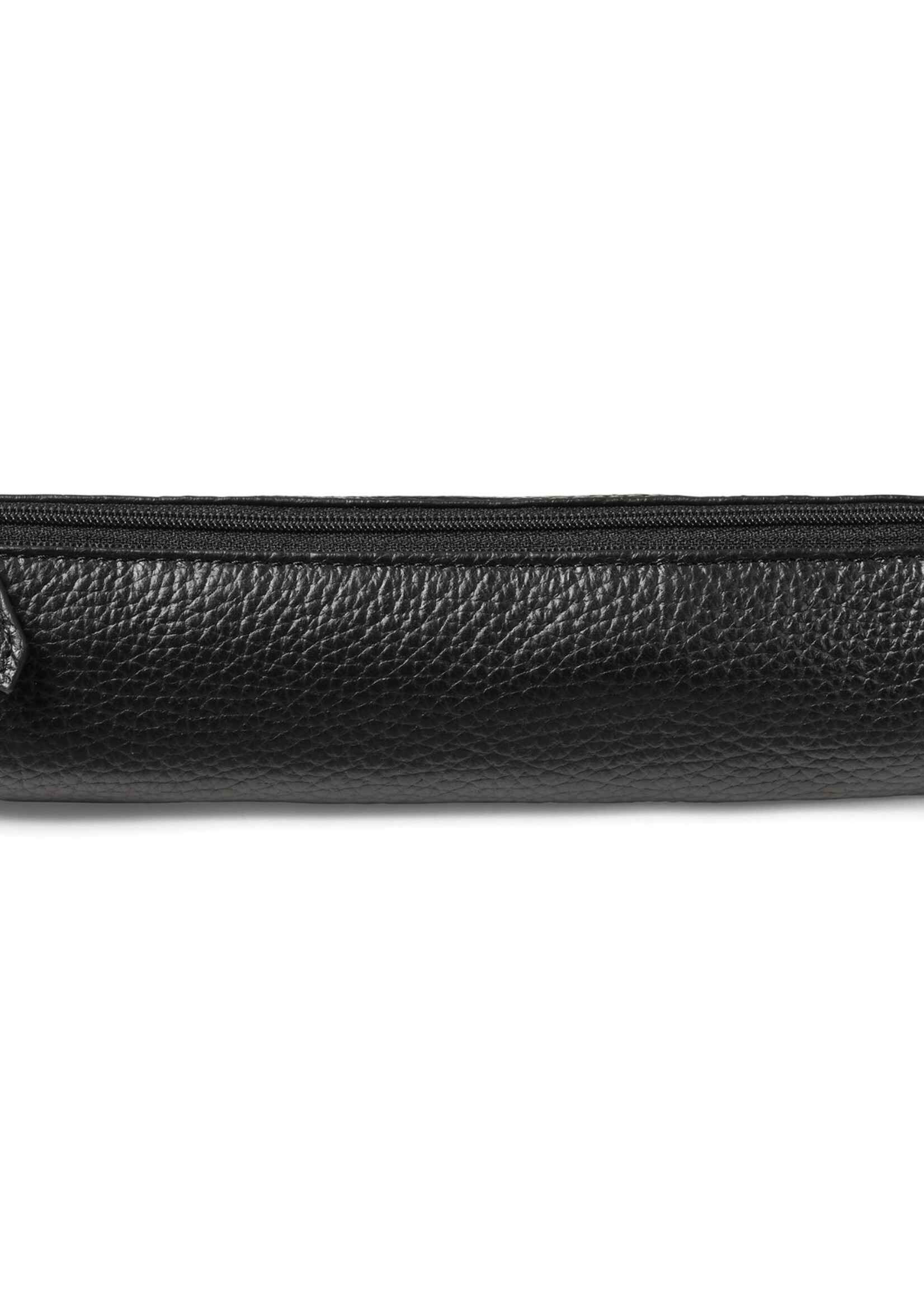 Fabriano Boutique Stifteetui Leder Tubo – Schwarz