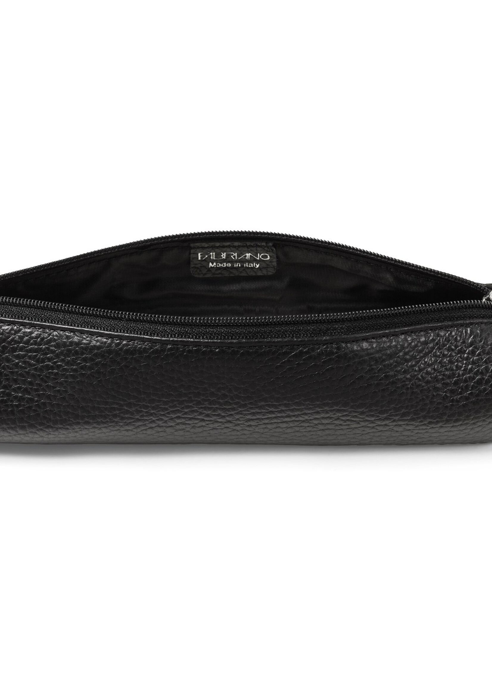 Fabriano Boutique Stifteetui Leder Tubo – Schwarz