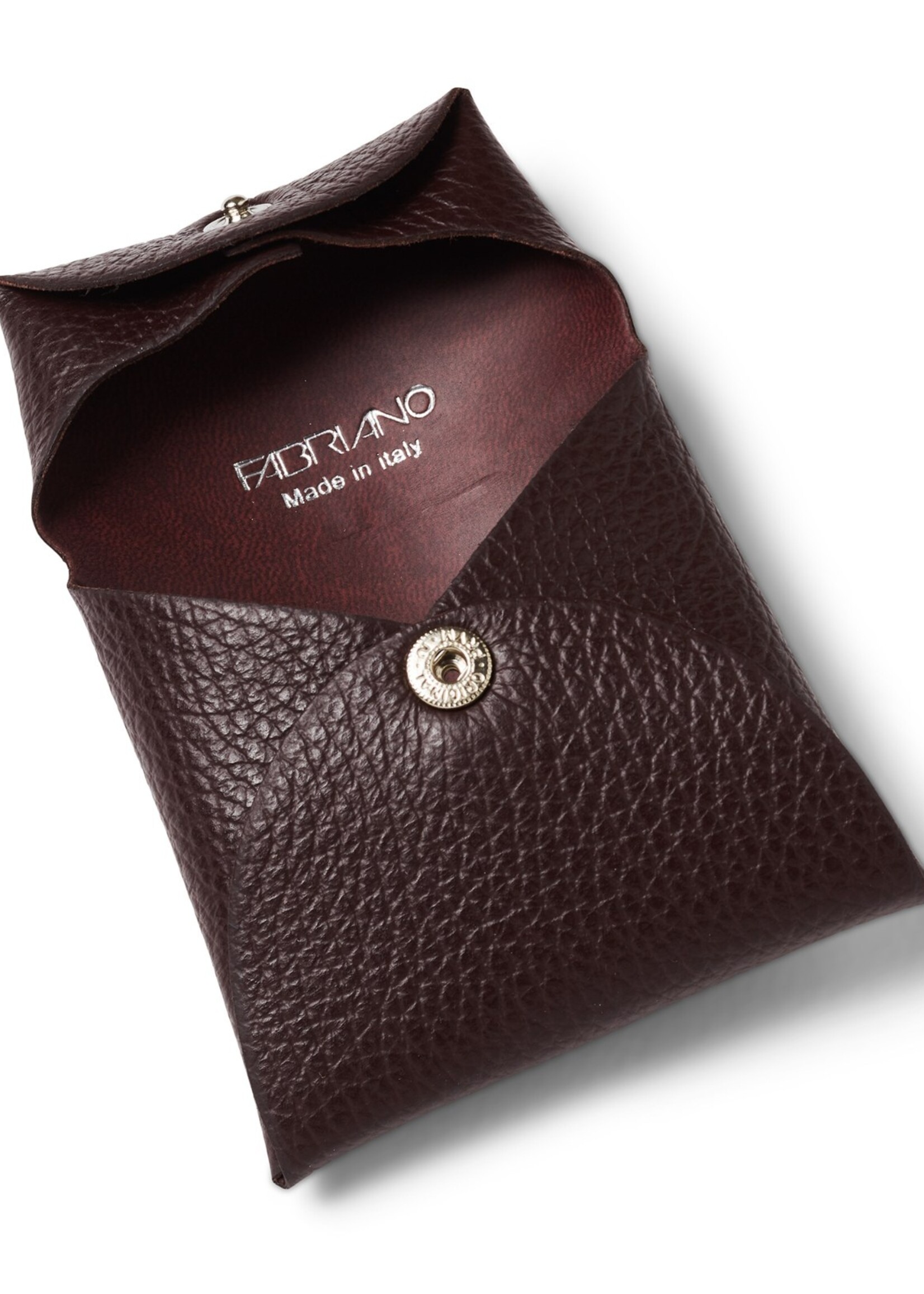 Fabriano Boutique Münzbörse Leder Bomb – Pflaume