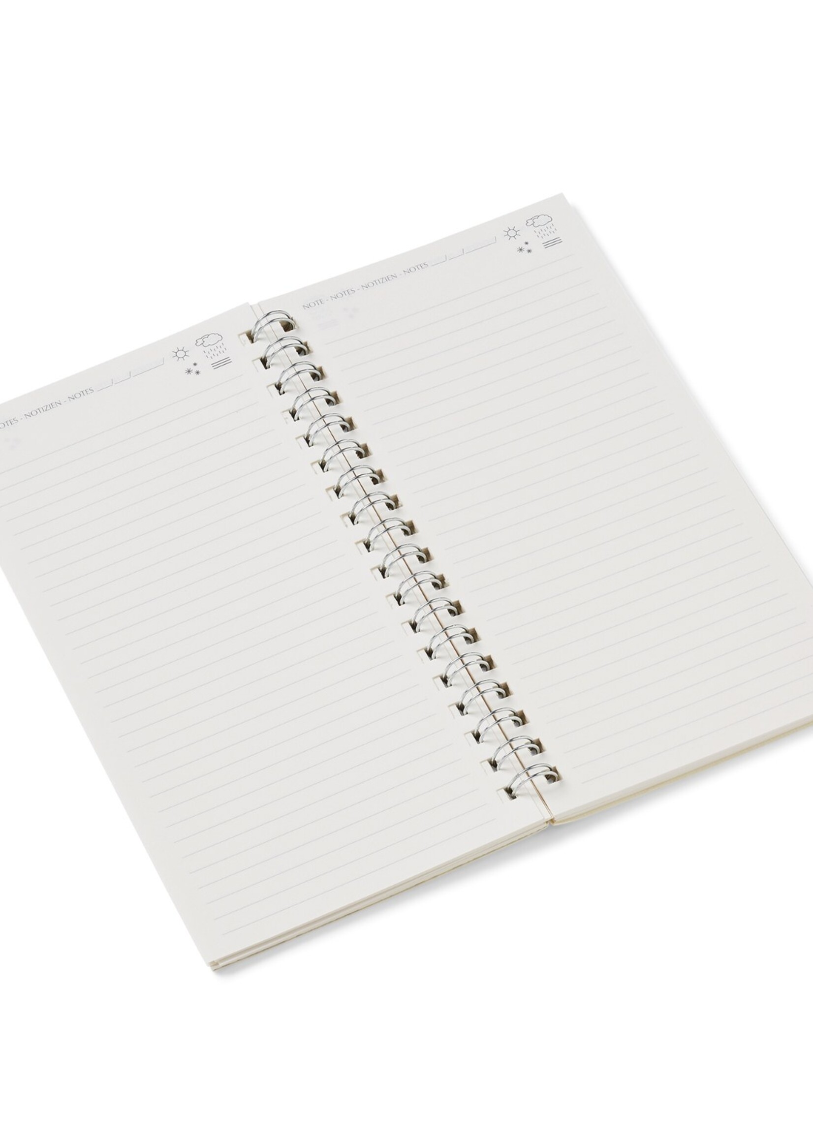 Fabriano Boutique Nachfüllheft Leder-Notizbuch – 10x17,5 cm, liniert