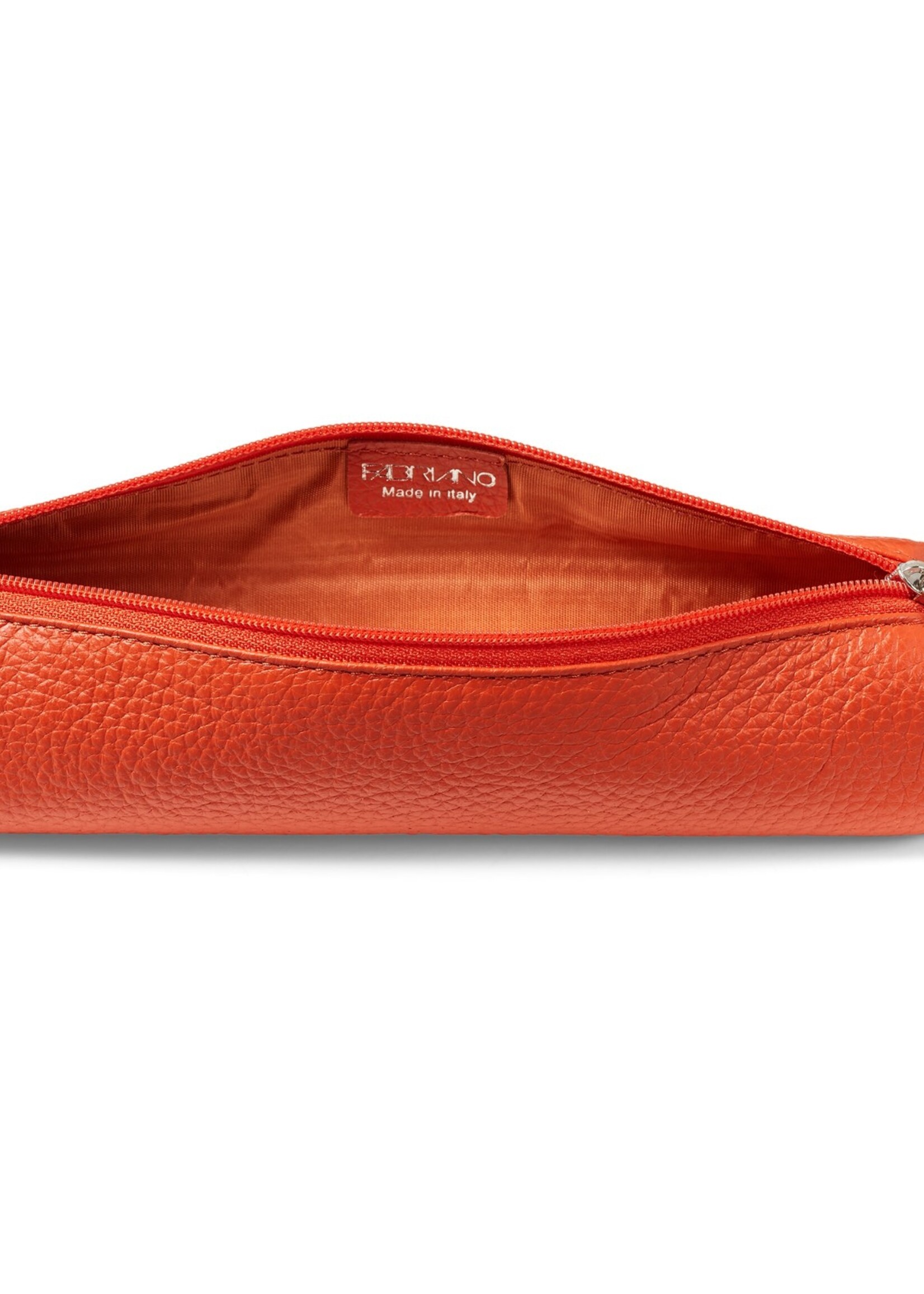 Fabriano Boutique Stifteetui Leder Tubo – Orange