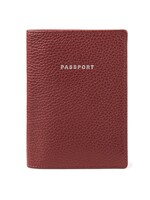 Fabriano Boutique Reisepasshülle Leder 10x14 – Bordeaux