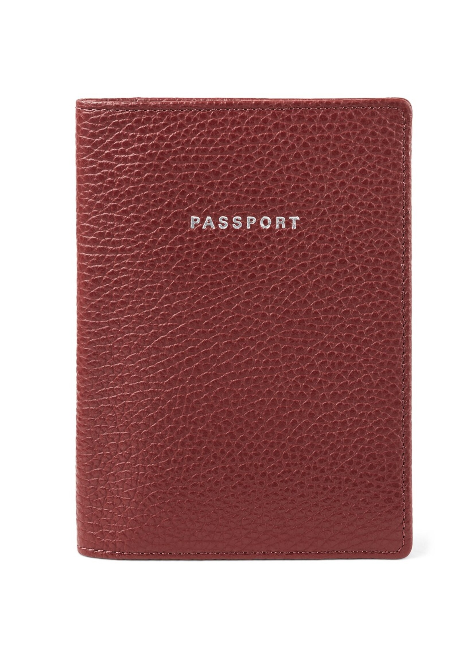 Fabriano Boutique Reisepasshülle Leder 10x14 – Bordeaux
