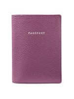 Fabriano Boutique Reisepasshülle Leder 10x14 – Violett