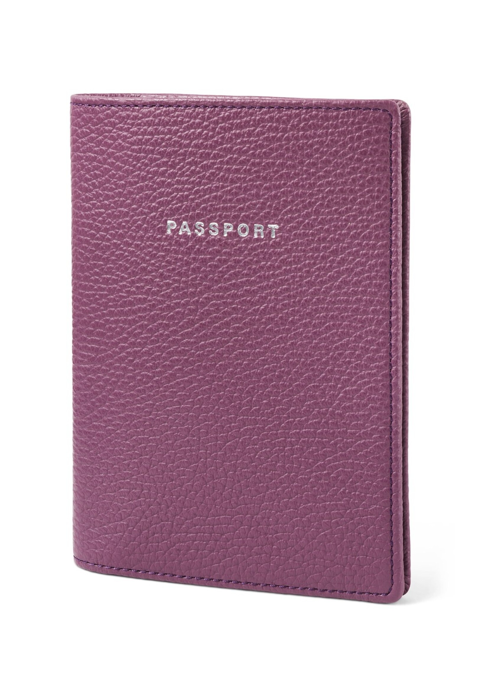 Fabriano Boutique Reisepasshülle Leder 10x14 – Violett