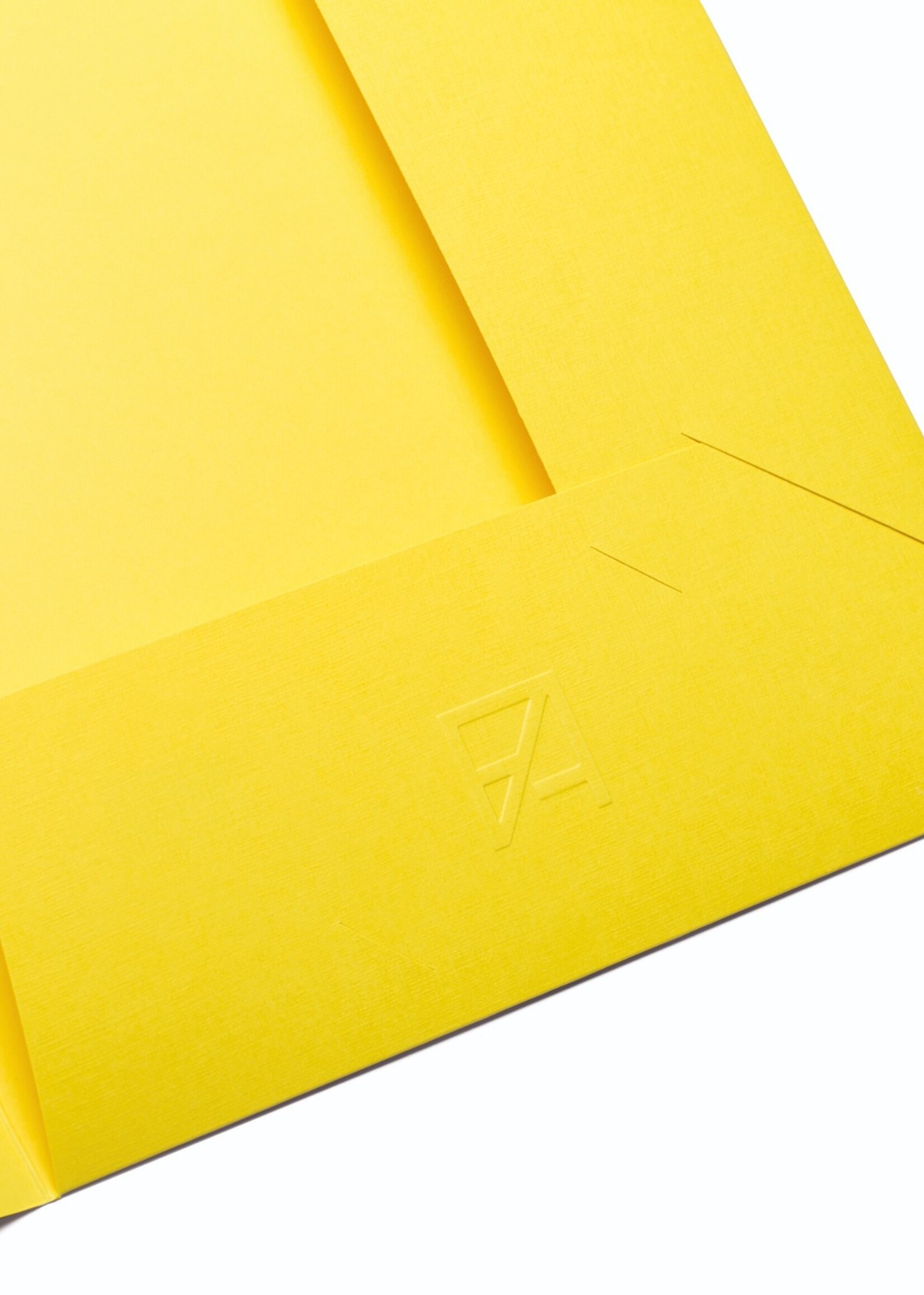 Fabriano Boutique Dokumentenmappe Ecoqua – Gelb