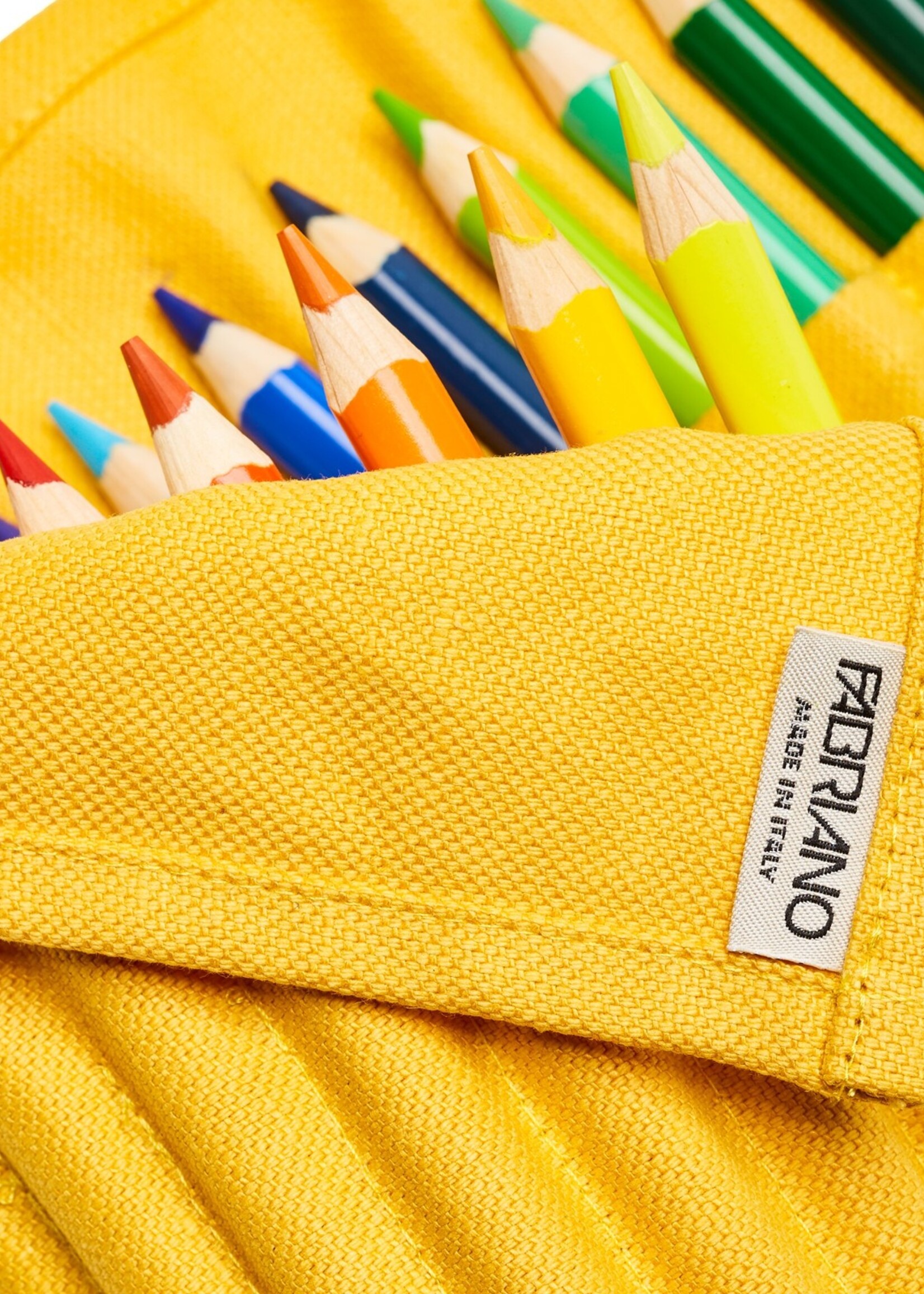 Fabriano Boutique Stifterolle 24 Buntstifte – Leinen, Gelb