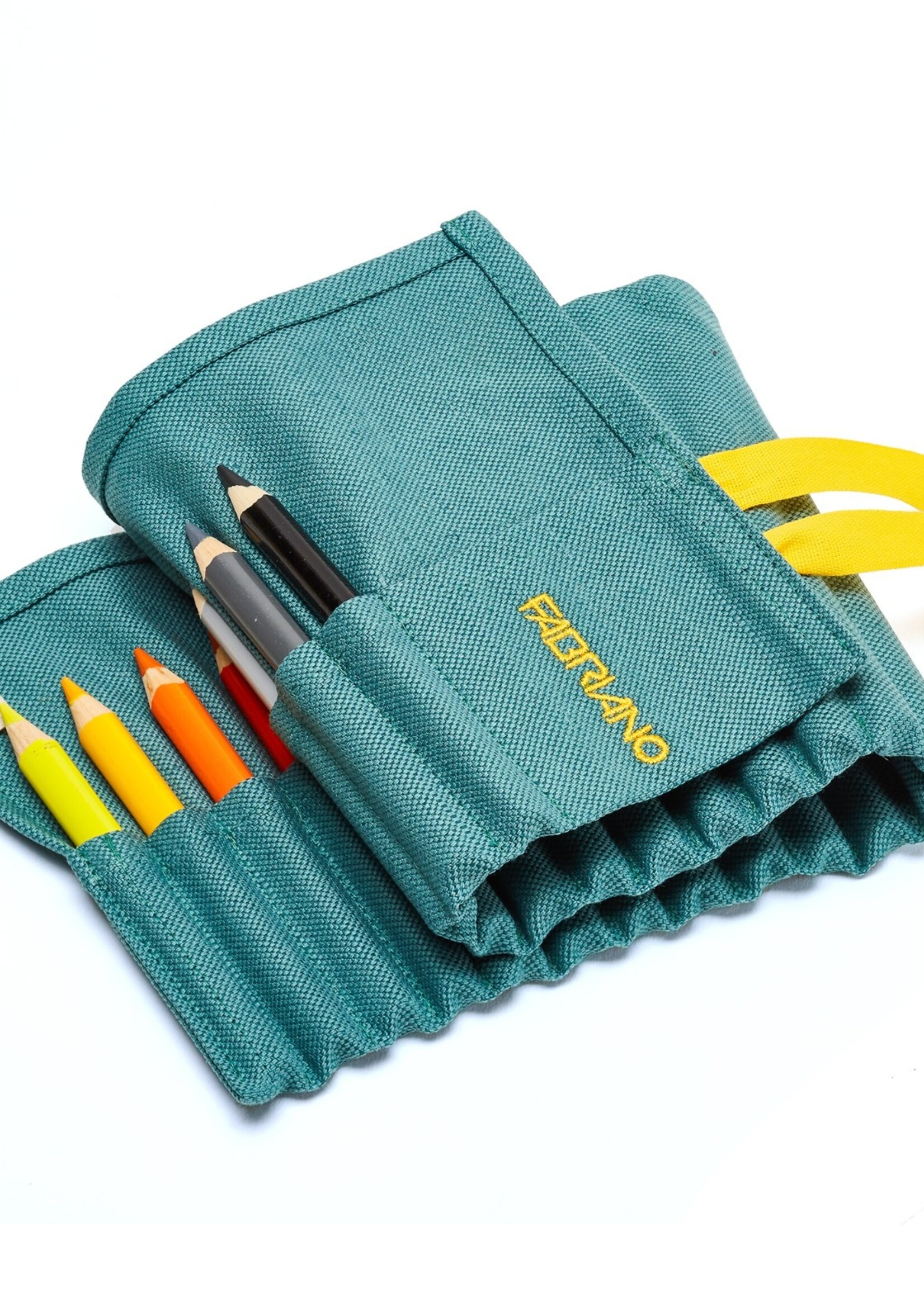 Fabriano Boutique Stifterolle 24 Buntstifte – Leinen, Aquamarin