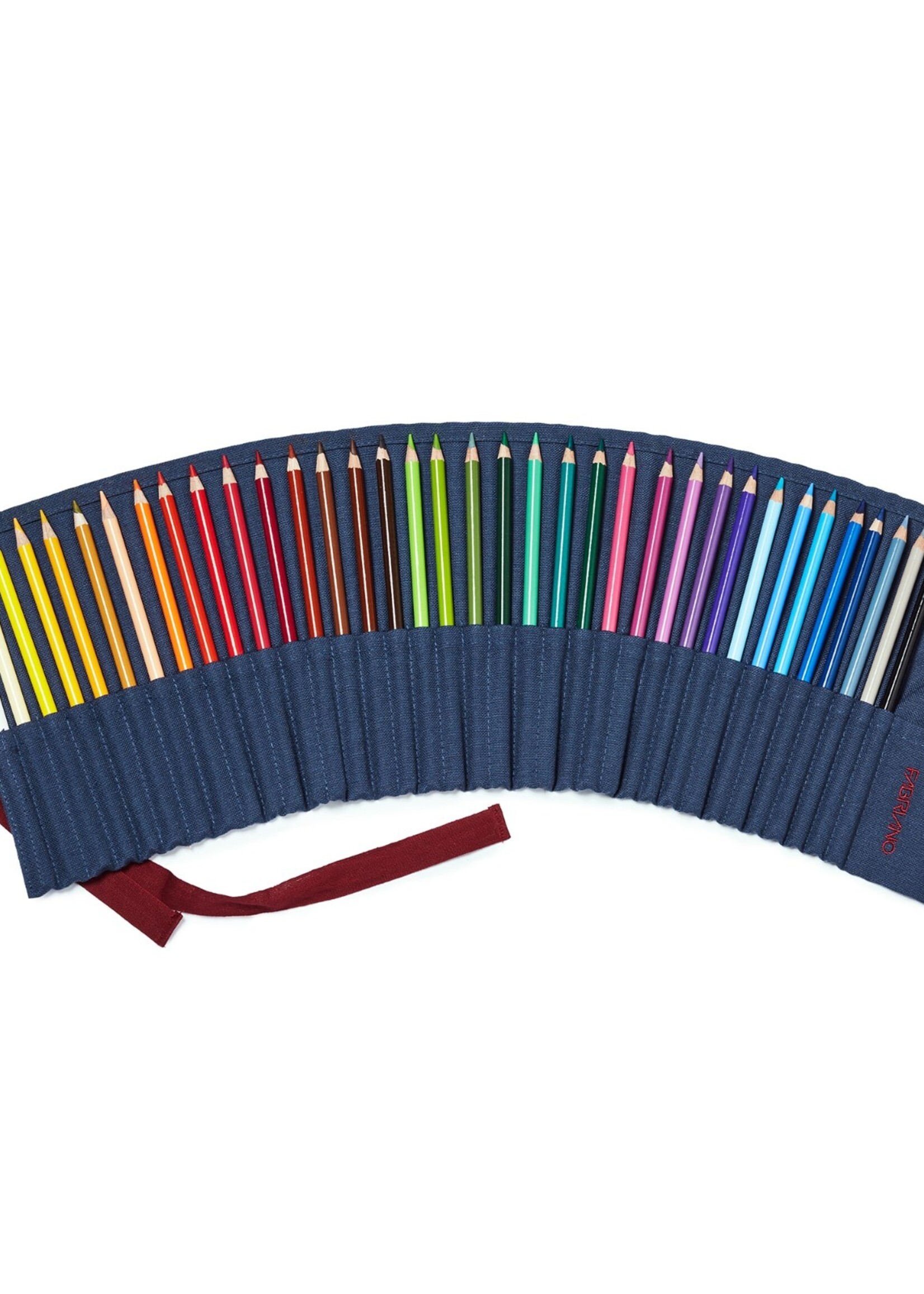 Fabriano Boutique Stifterolle 36 Aquarellstifte – Blau