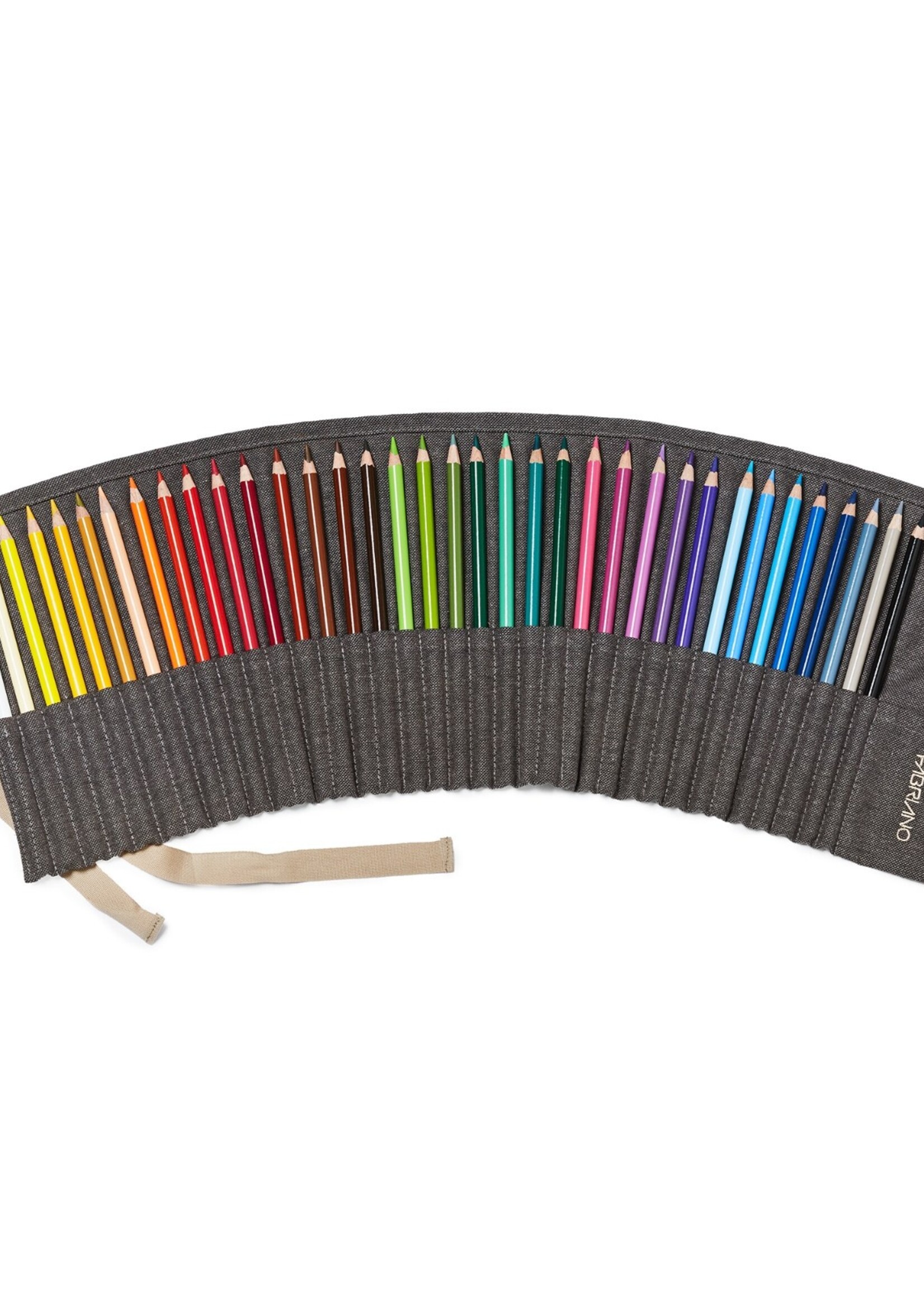 Fabriano Boutique Stifterolle 36 Aquarellstifte – Dunkelbraun
