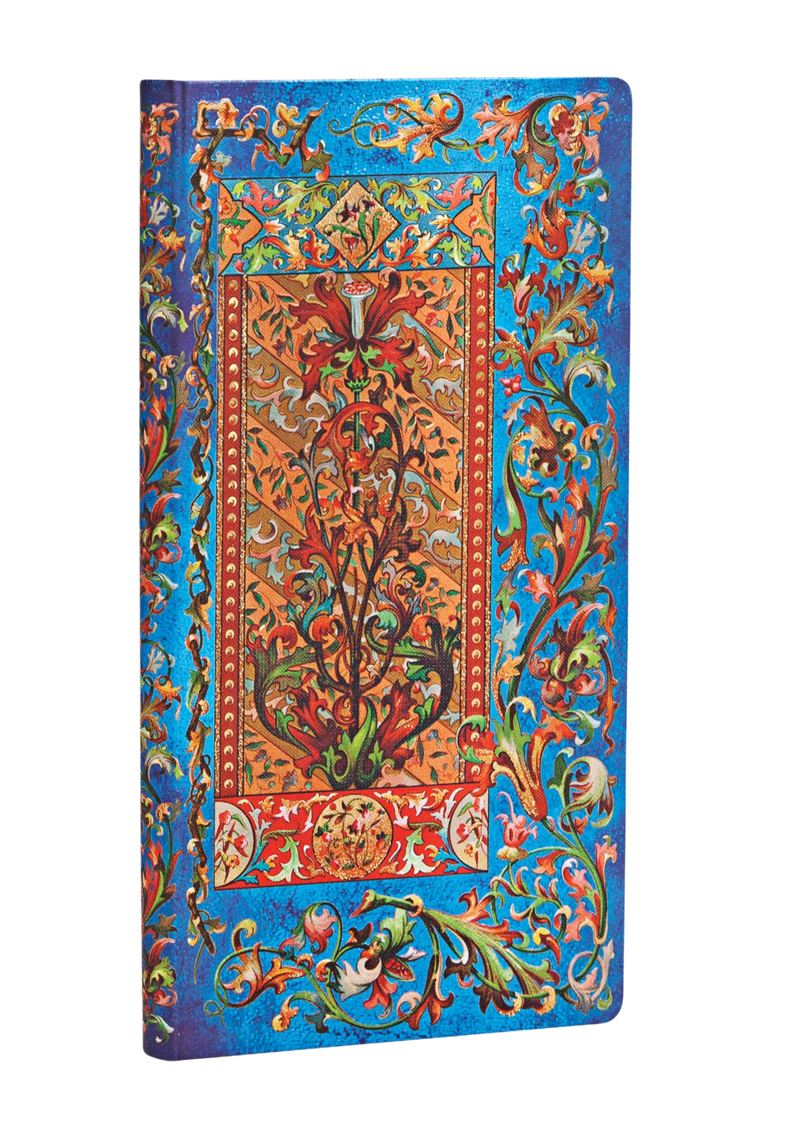 Paperblanks Notizbuch Delphinium, Schlank – Florentiner Kaskade