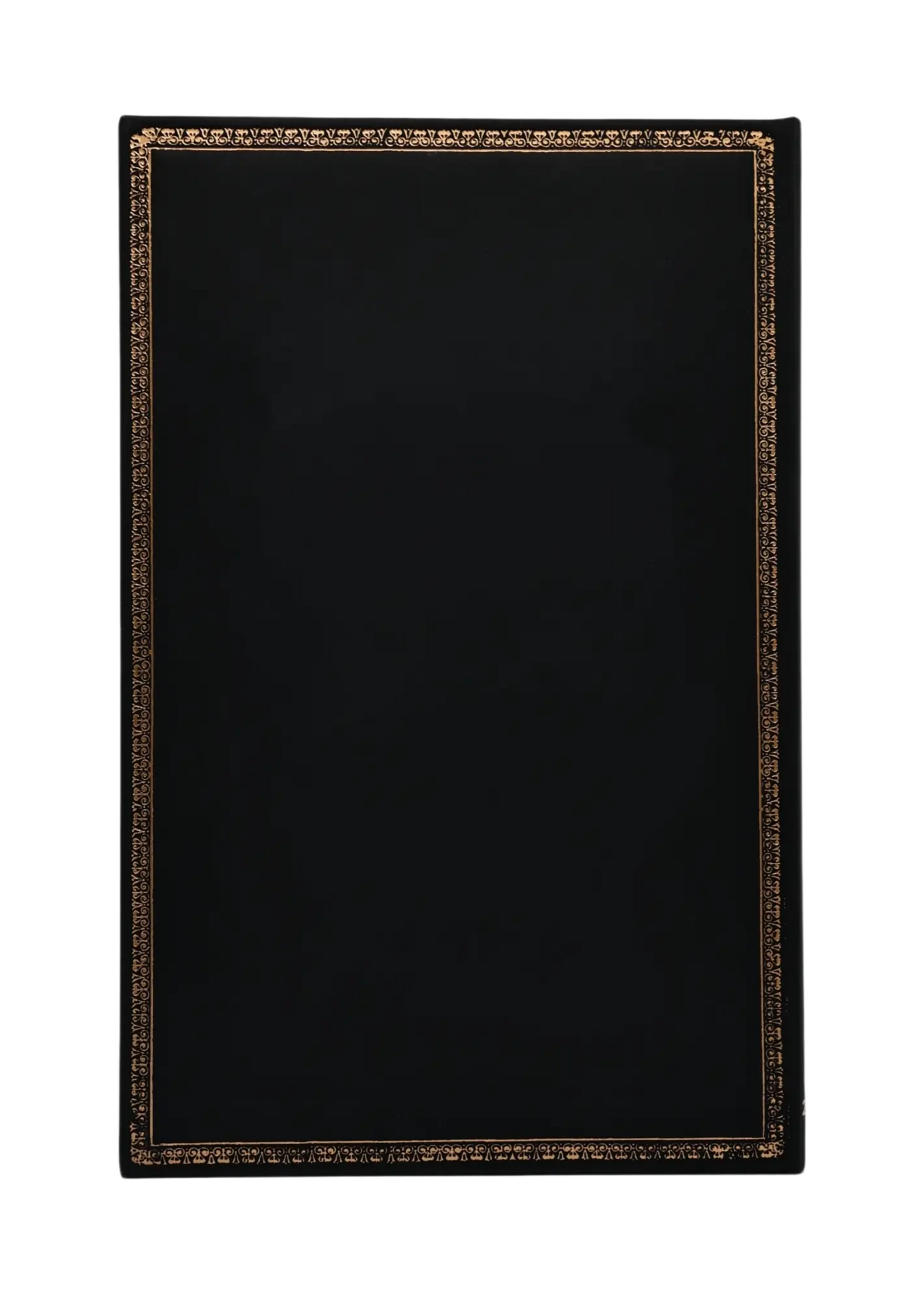Paperblanks 12-Monatskalender 2027 Black Edition, Maxi, Verso
