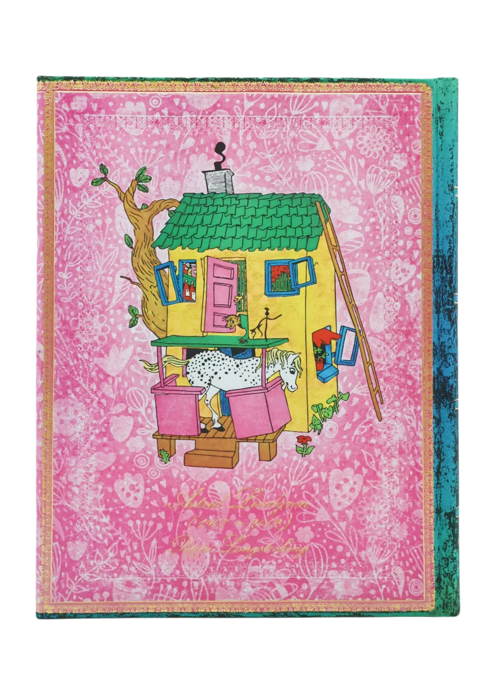 Paperblanks Notizbuch Astrid Lindgren, Pippi Langstrumpf, Ultra, Unliniert – Faszinierende Handschriften