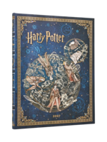 Paperblanks 12-Monatskalender 2027 Legenden von Hogwarts, Ultra, Vertikal