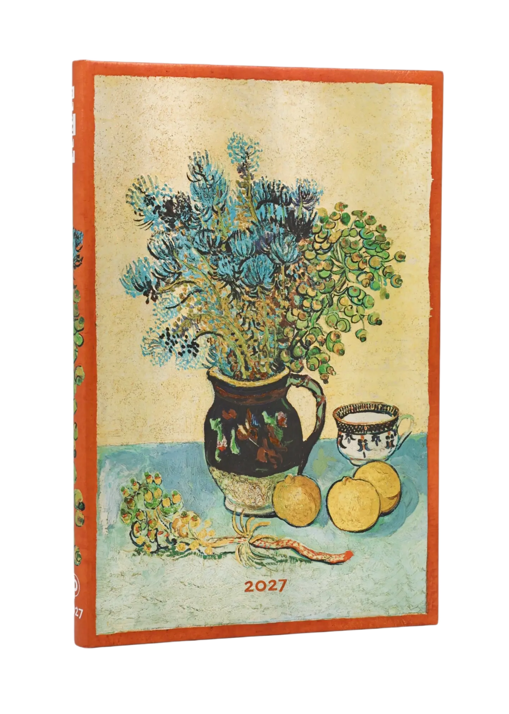 Paperblanks 12-Monatskalender 2027 Van Goghs Stillleben, Maxi, Horizontal