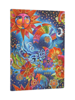 Paperblanks 12-Monatskalender 2027 Himmlische Magie, Midi, Horizontal, Softcover