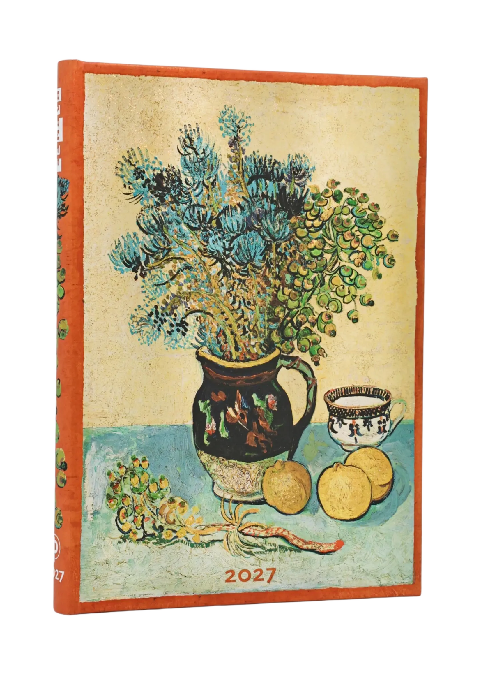 Paperblanks 12-Monatskalender 2027 Van Goghs Stillleben, Midi, Vertikal