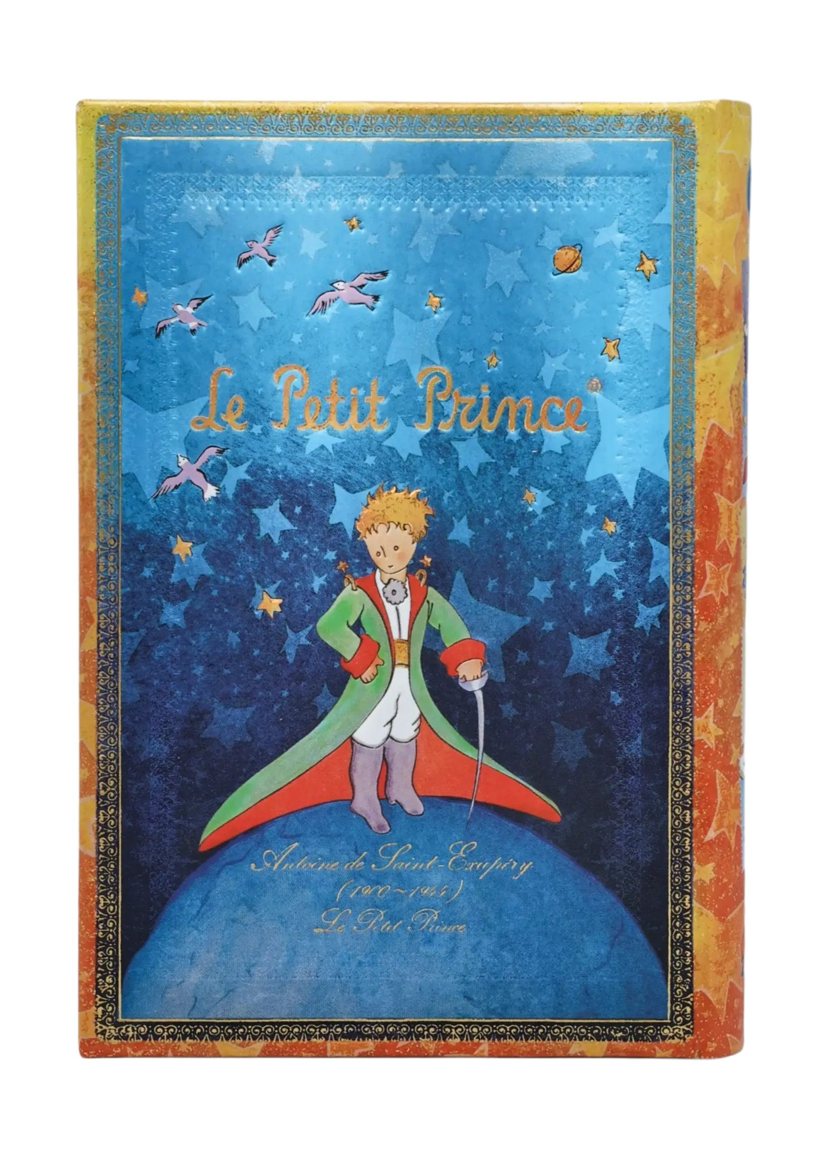 Paperblanks 12-Monatskalender 2027 Saint-Exupéry, Der kleine Prinz, Mini, Tagesüberblick – Faszinierende Handschriften